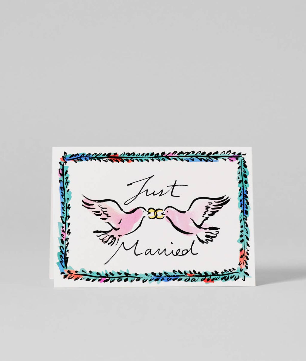 Wedding Doves Greeting Card