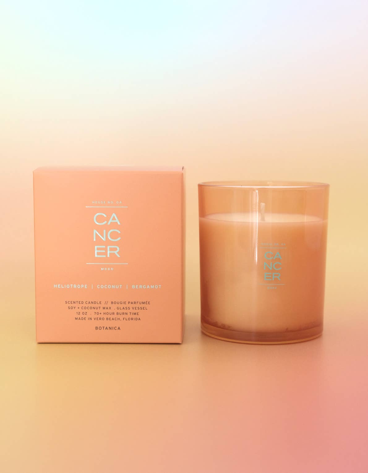 Cancer Zodiac Candle - 12oz.