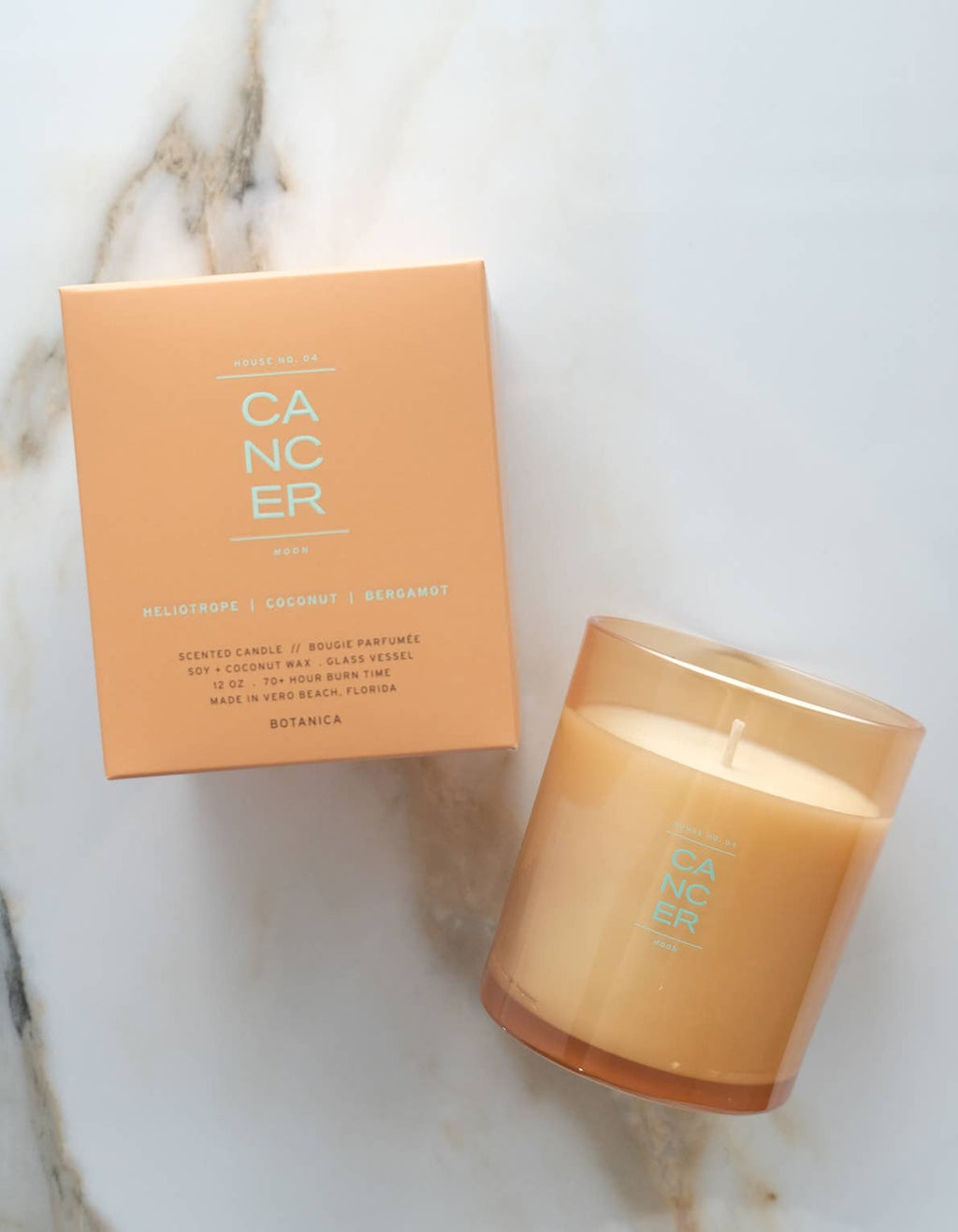 Cancer Zodiac Candle - 12oz.
