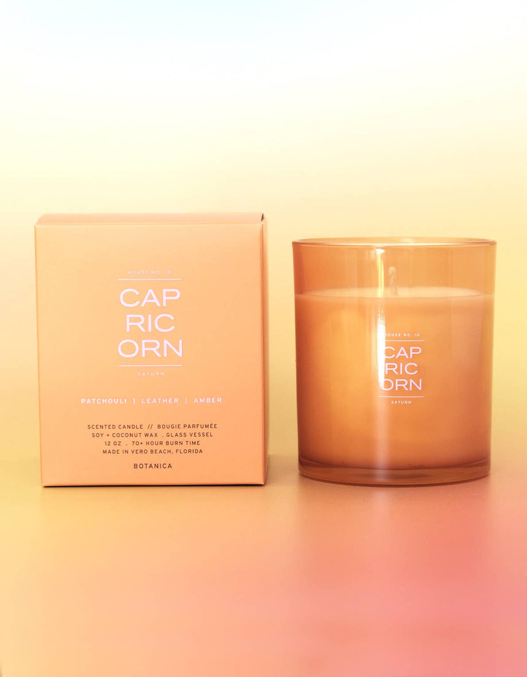 Capricorn Zodiac Candle - 12oz.