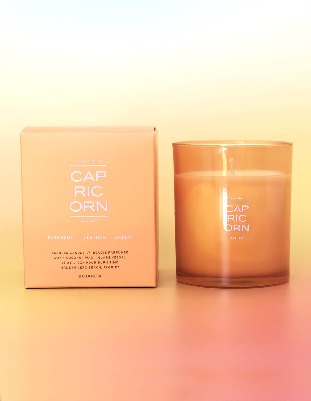 Capricorn Zodiac Candle - 12oz.