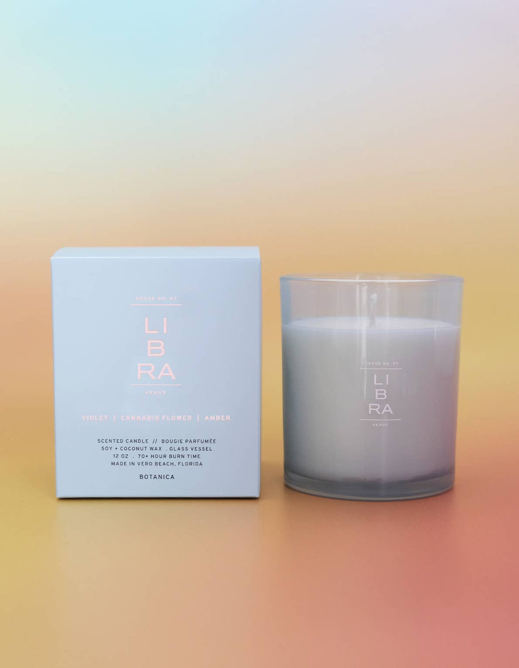 Libra Zodiac Candle - 12oz.