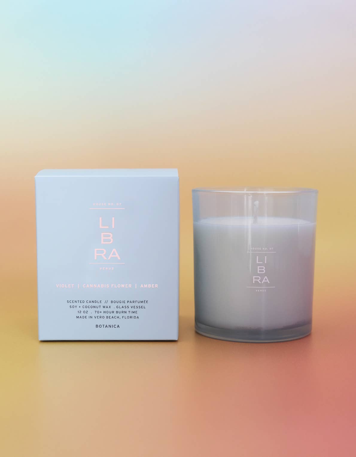 Libra Zodiac Candle - 12oz.