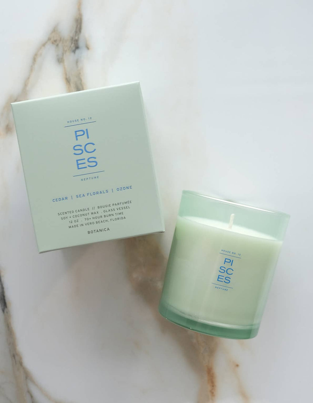 Pisces Zodiac Candle - 12oz.