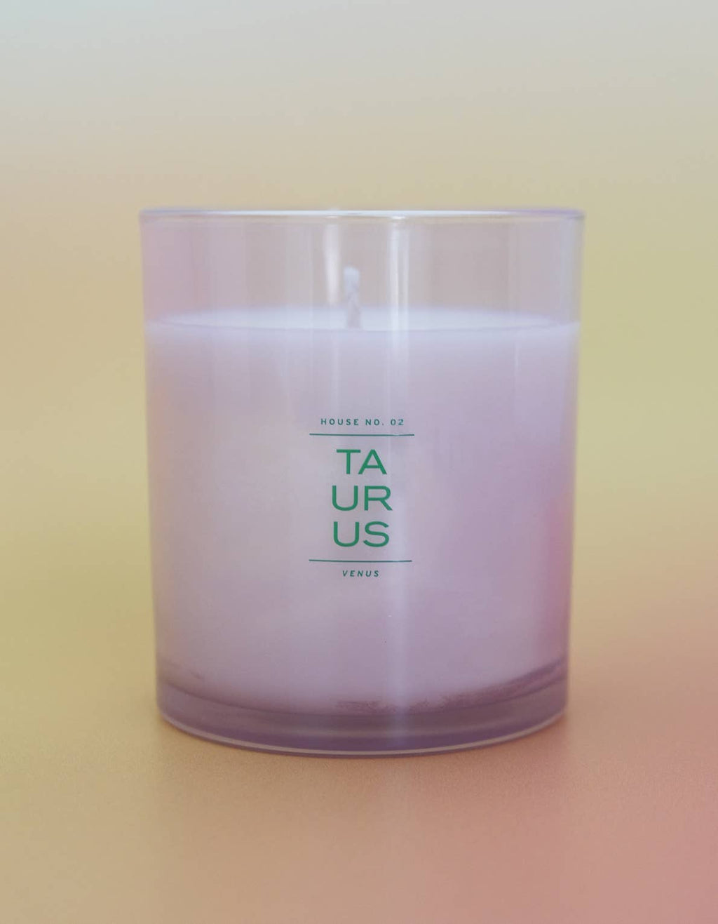 Taurus Zodiac Candle