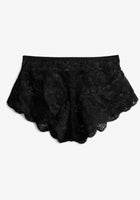 Maze Lace Shorts - Black