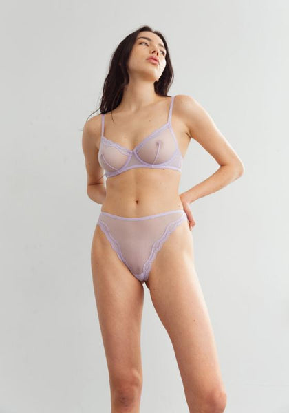 Lotus High Leg Bikini – Purr Clothing Calgary