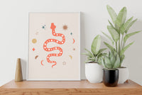 Celestial Boho Print