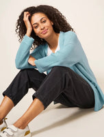 Tiana Cardigan - Light Teal