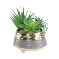 Tri-Tone Footed Planter