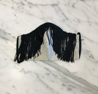 Fitted Face Mask with Fringe