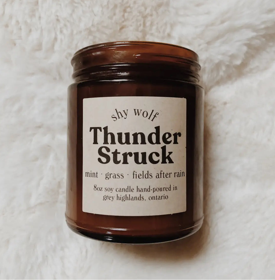 Thunderstruck Candle