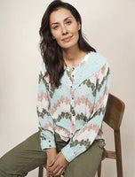 Luna Yoke Shirt - Ivory Multi