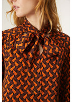 Zig Zag Smock Mini Dress