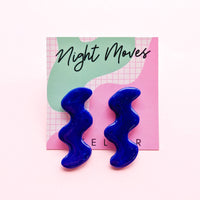 Squiggle Stud Earring