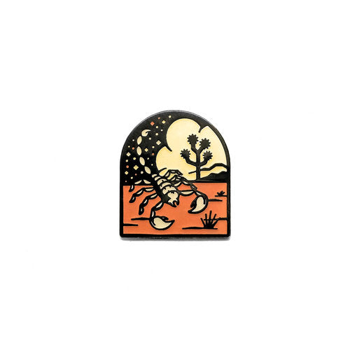 Desert Scorpion Lapel Pin