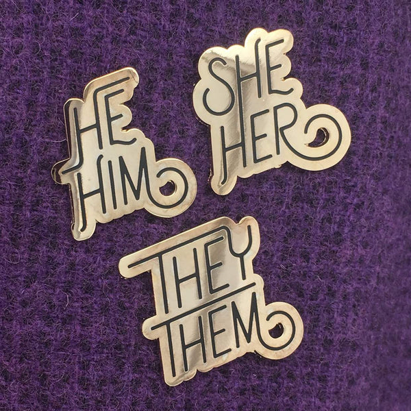 Pronoun Pins