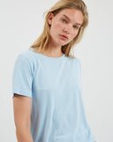 Rynah Tee - Chambray Blue