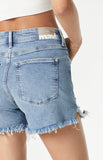 Heidi Short - Bleach Ripped Recycled Blue