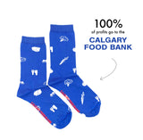 Calgary Food Bank Fundraiser Mismatched Socks