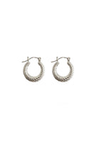 Sail Swirl Hoop Earrings