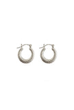 Sail Swirl Hoop Earrings