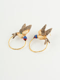 Swallow Circle Earring