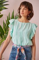 Varoli Blouse - Mint