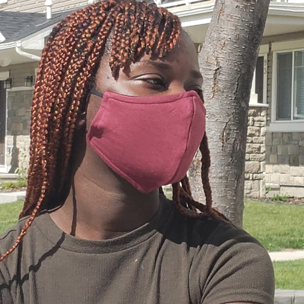 Bamboo Facemask with Nosewire
