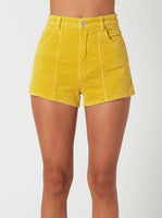 Dusters Corduroy Short - Gold