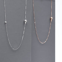 Orbs in the Loop Necklace
