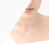 Petite Curl Dot Necklace