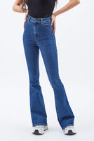 Moxy Flare Jeans - Cape Dark Plain