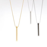 Trapezoid Bar Necklace