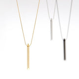 Trapezoid Bar Necklace