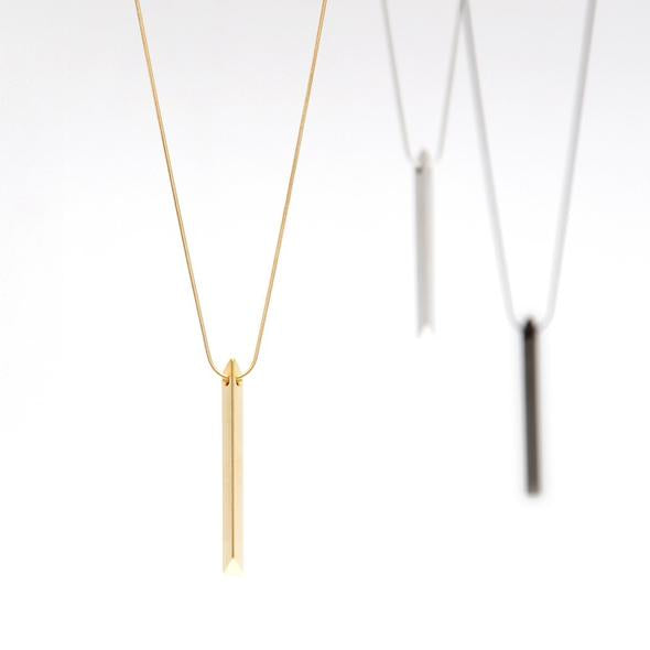 Trapezoid Bar Necklace