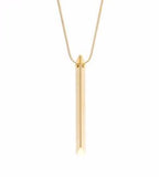 Trapezoid Bar Necklace
