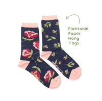 Peony Mismatched Socks