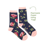 Peony Mismatched Socks