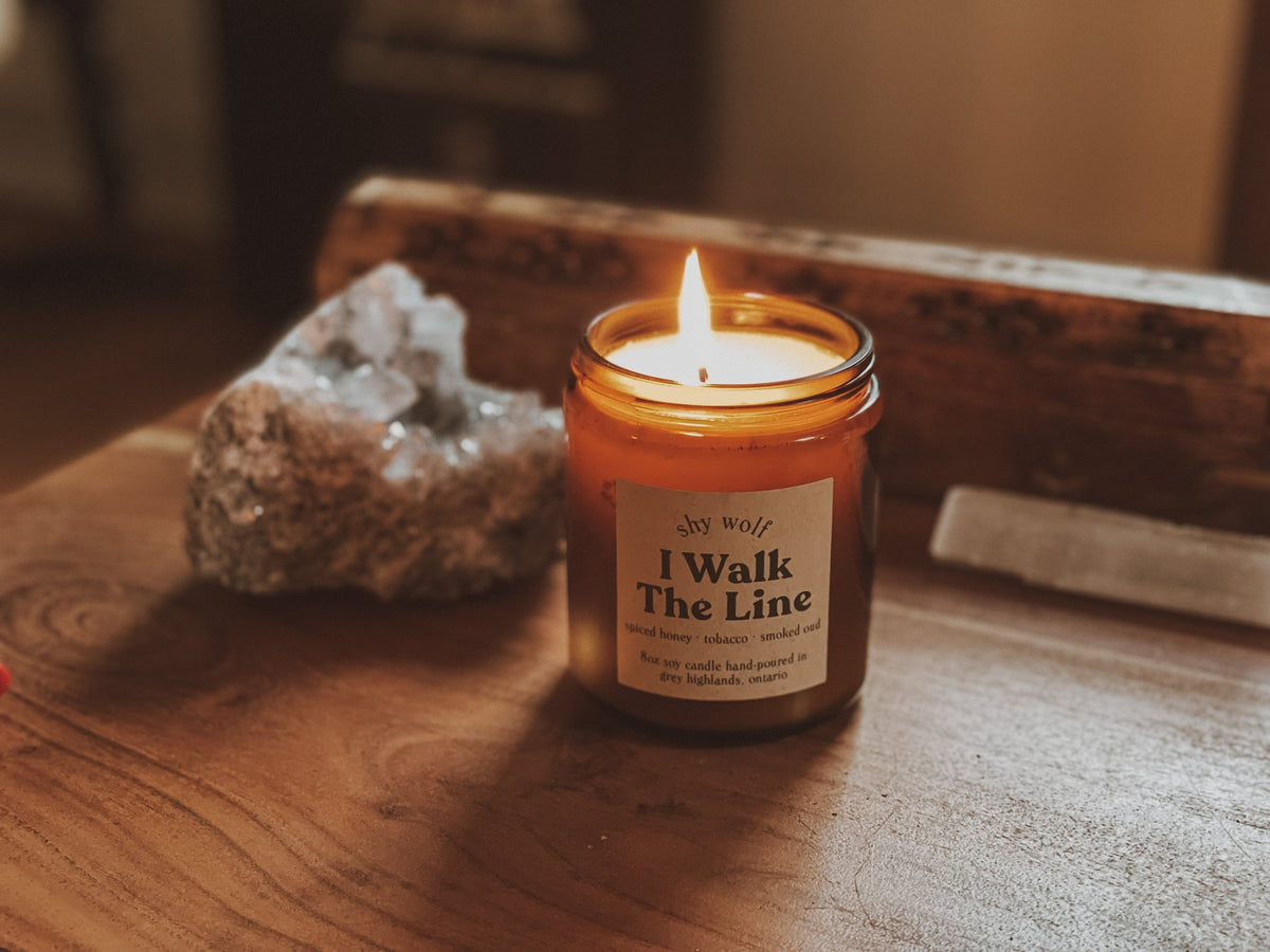 I Walk the Line Candle