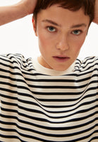 Aranjaa Stripe Sweatshirt - Undyed/Black