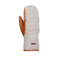 Ariana Leather & Knit Mittens