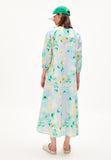 Aarvilin Aqua Floral Dress