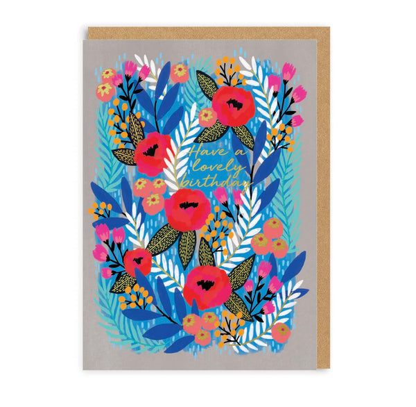 Have A Lovely Birthday Greeting Card