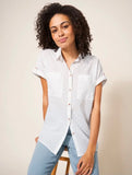Ella Organic Cotton Shirt - Pale Ivory