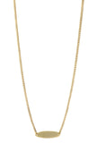 ID Oval Necklace