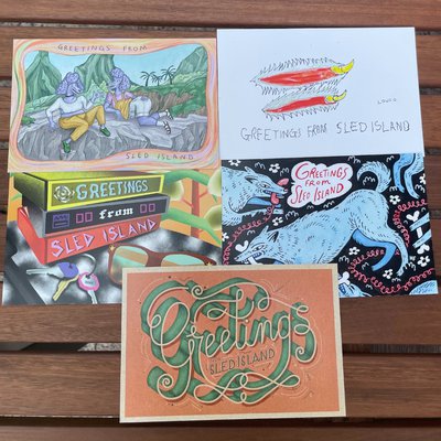 Sled Island 2021 Postcard Pack