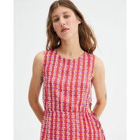 Zambeze Geometric Print Cut Out Dress