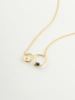 Bee & Flower Rings Necklace