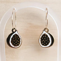 Fig Hoop Earring